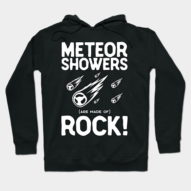Meteor Showers Rock Hoodie by thingsandthings